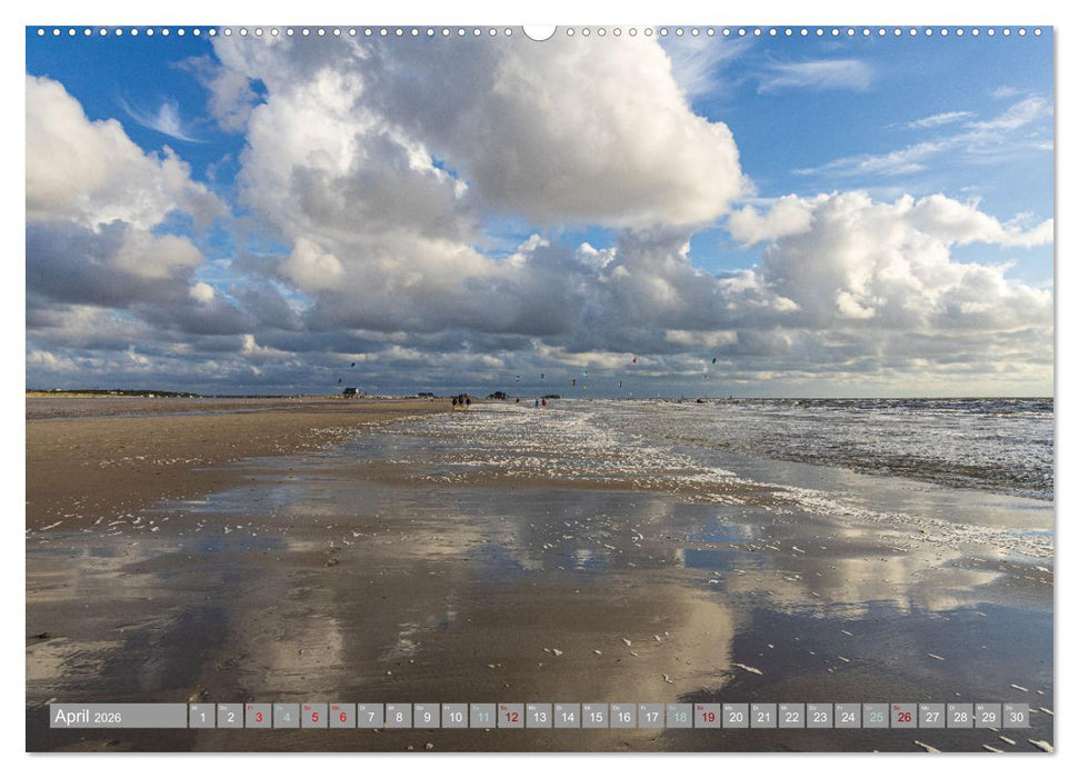 In Nordfriesland zuhause (CALVENDO Wandkalender 2026)