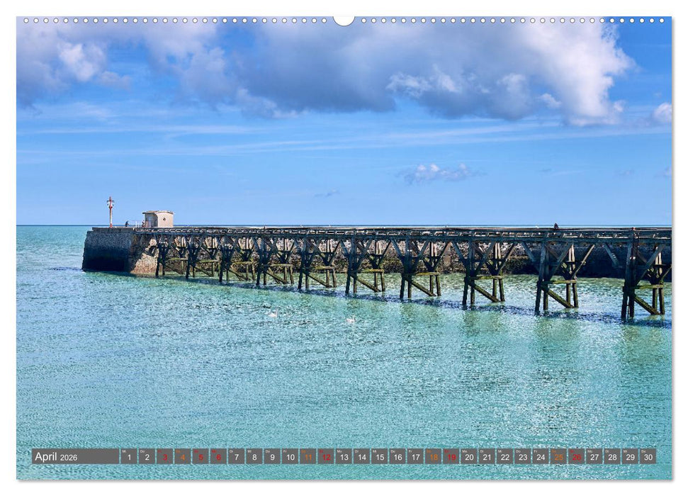 Traumreisen Normandie (CALVENDO Wandkalender 2026)