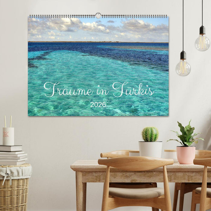 Träume in Türkis - Bilder aus Kuba (CALVENDO Wandkalender 2026)