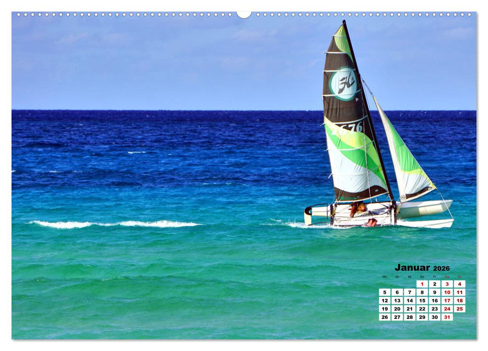 Träume in Türkis - Bilder aus Kuba (CALVENDO Wandkalender 2026)