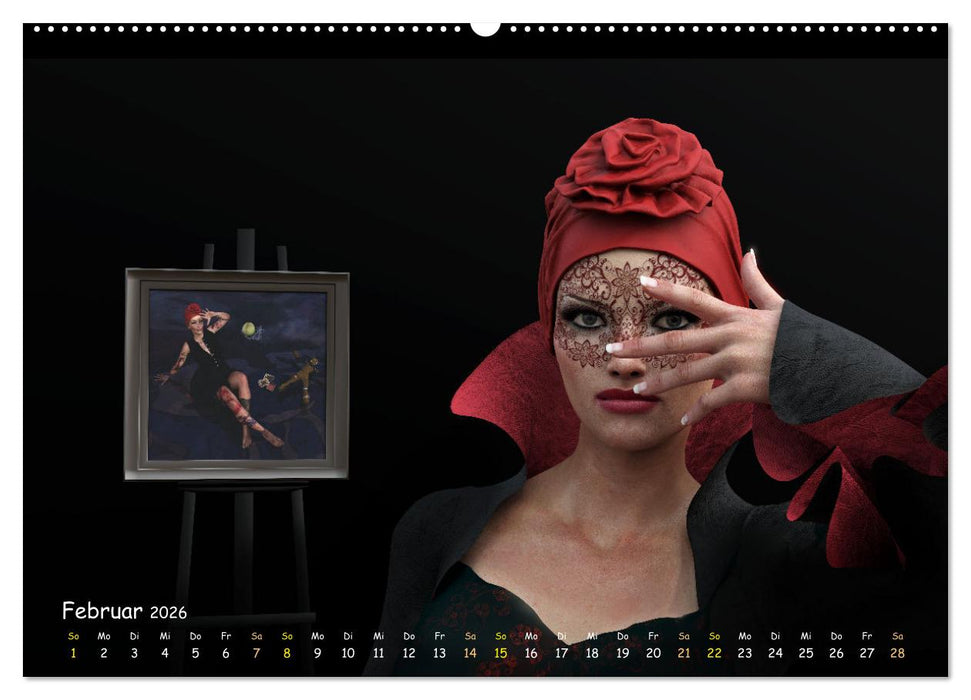 Schöne Scheinwelt (CALVENDO Wandkalender 2026)