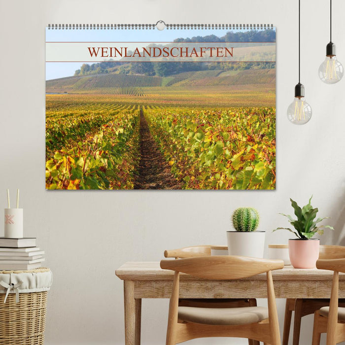 Weinlandschaften (CALVENDO Wandkalender 2026)