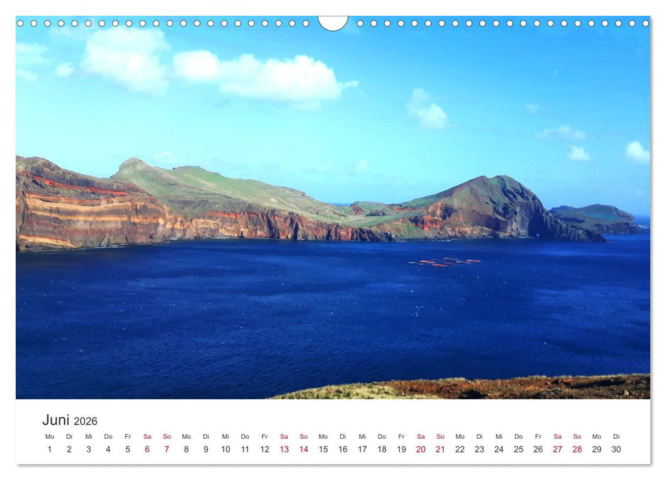 Madeira - Eine wunderschöne Perle im Atlantik (CALVENDO Wandkalender 2026)