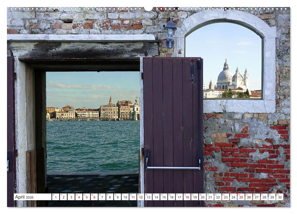 Venedig - pittoreske Schönheit (CALVENDO Wandkalender 2026)