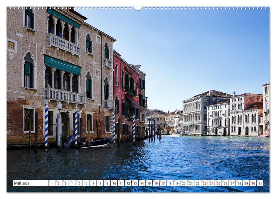 Venedig - pittoreske Schönheit (CALVENDO Wandkalender 2026)