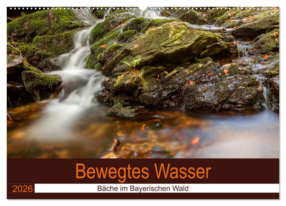 Bewegtes Wasser (CALVENDO Wandkalender 2026)