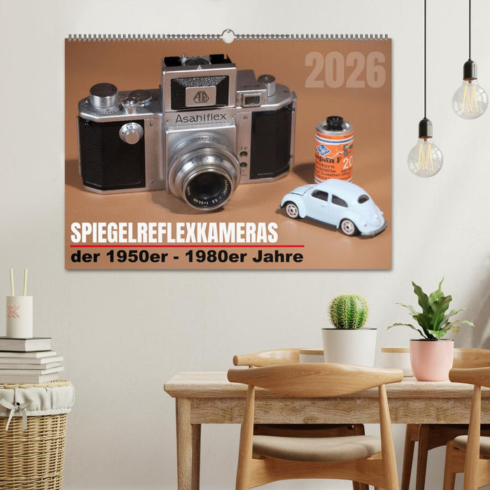 Spiegelreflexkameras der 1950er-1980er Jahre (CALVENDO Wandkalender 2026)