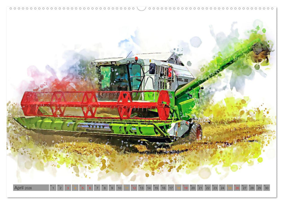 Landwirtschaft - Gigantisch (CALVENDO Wandkalender 2026)