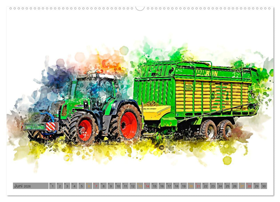 Landwirtschaft - Gigantisch (CALVENDO Wandkalender 2026)