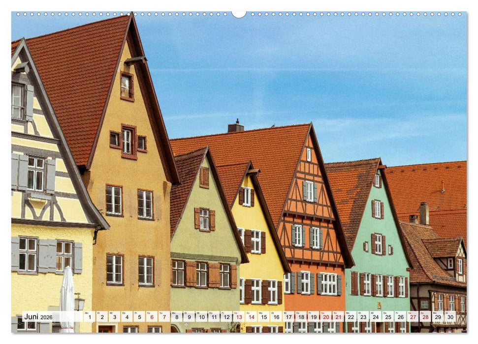 Ein Spaziergang durch Dinkelsbühl (CALVENDO Wandkalender 2026)