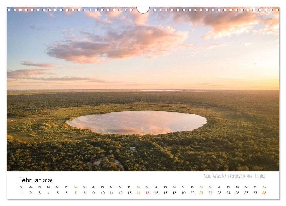 Mexiko aus der Vogelperspektive (CALVENDO Wandkalender 2026)