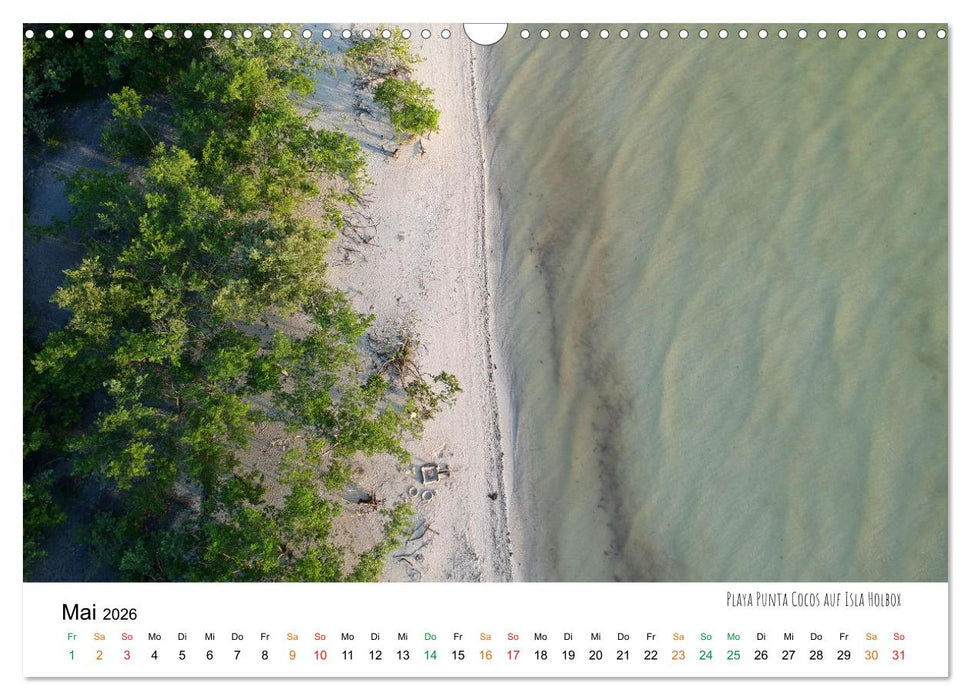 Mexiko aus der Vogelperspektive (CALVENDO Wandkalender 2026)