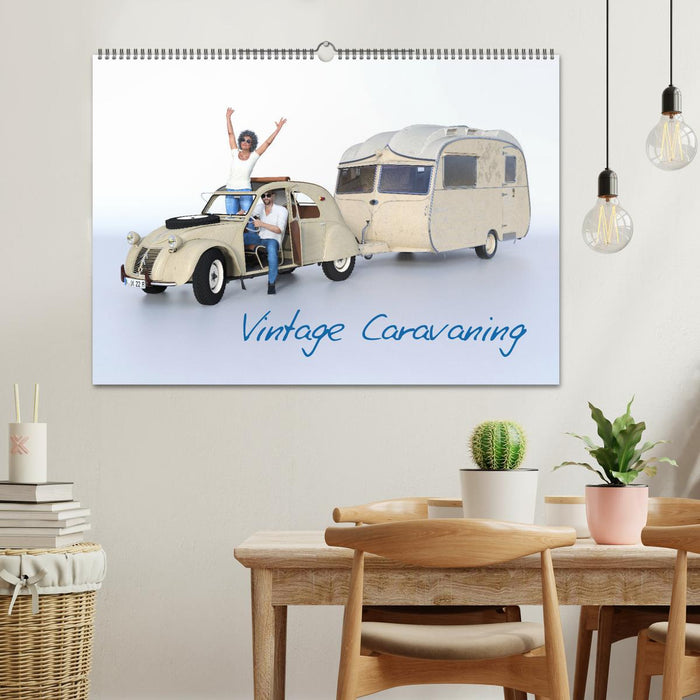 Vintage Caravaning (CALVENDO Wandkalender 2026)