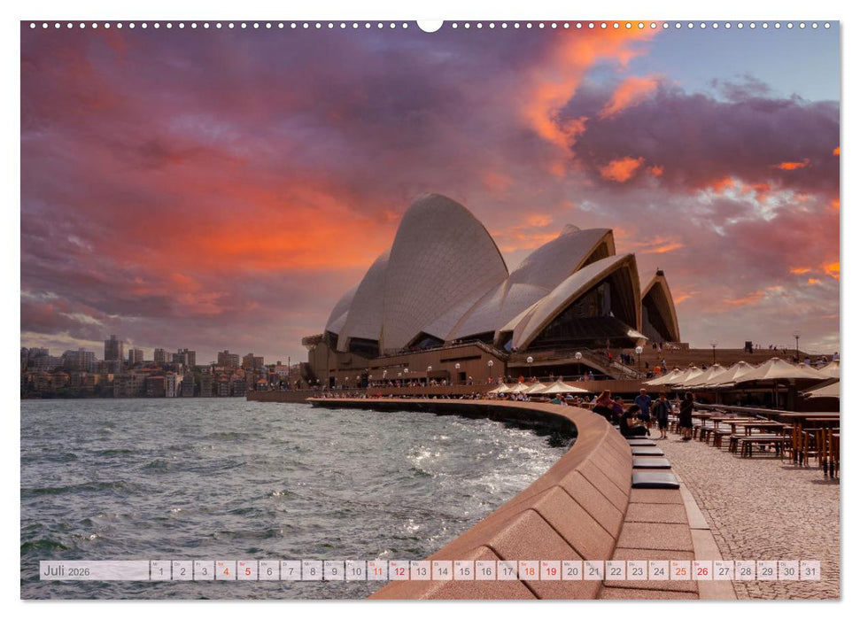 Weltreise - In zwölf Monaten um die Welt (CALVENDO Premium Wandkalender 2026)