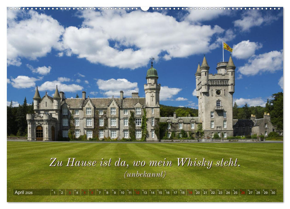 Whisky-Sprüche (CALVENDO Wandkalender 2026)