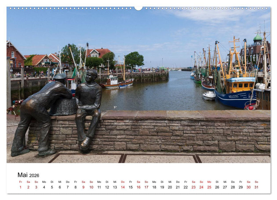 Ostfriesland - Ein Jahr in Bildern (CALVENDO Wandkalender 2026)
