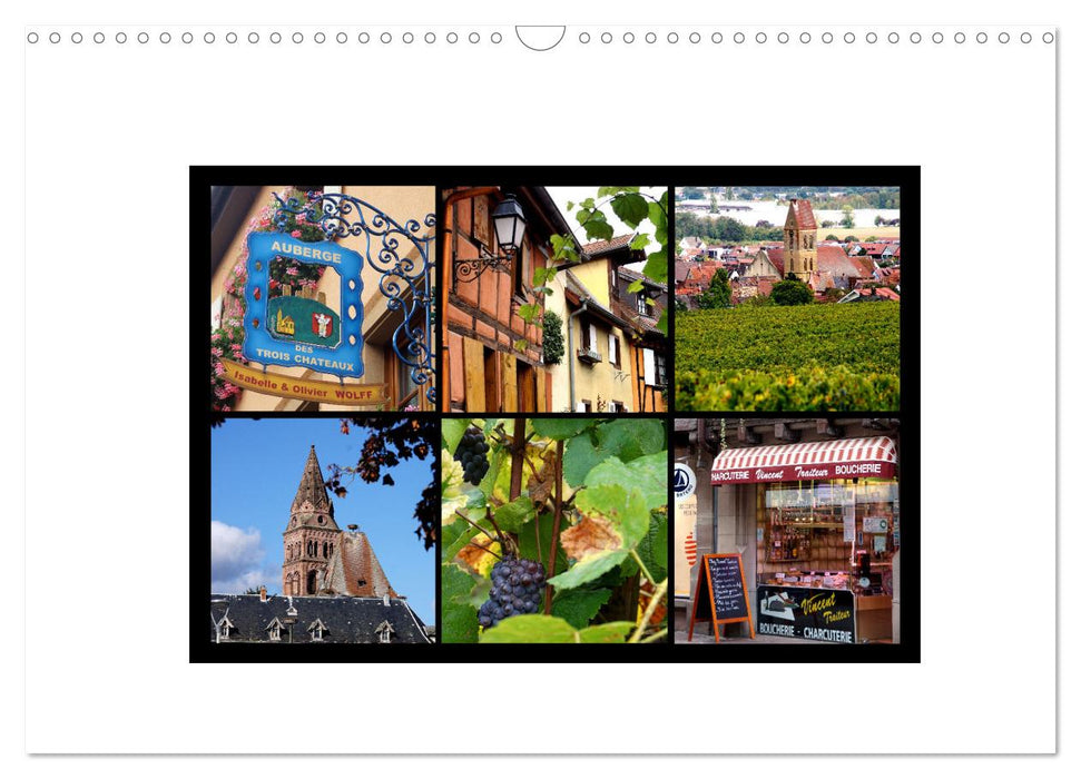 Faszinierendes Elsass (CALVENDO Wandkalender 2026)