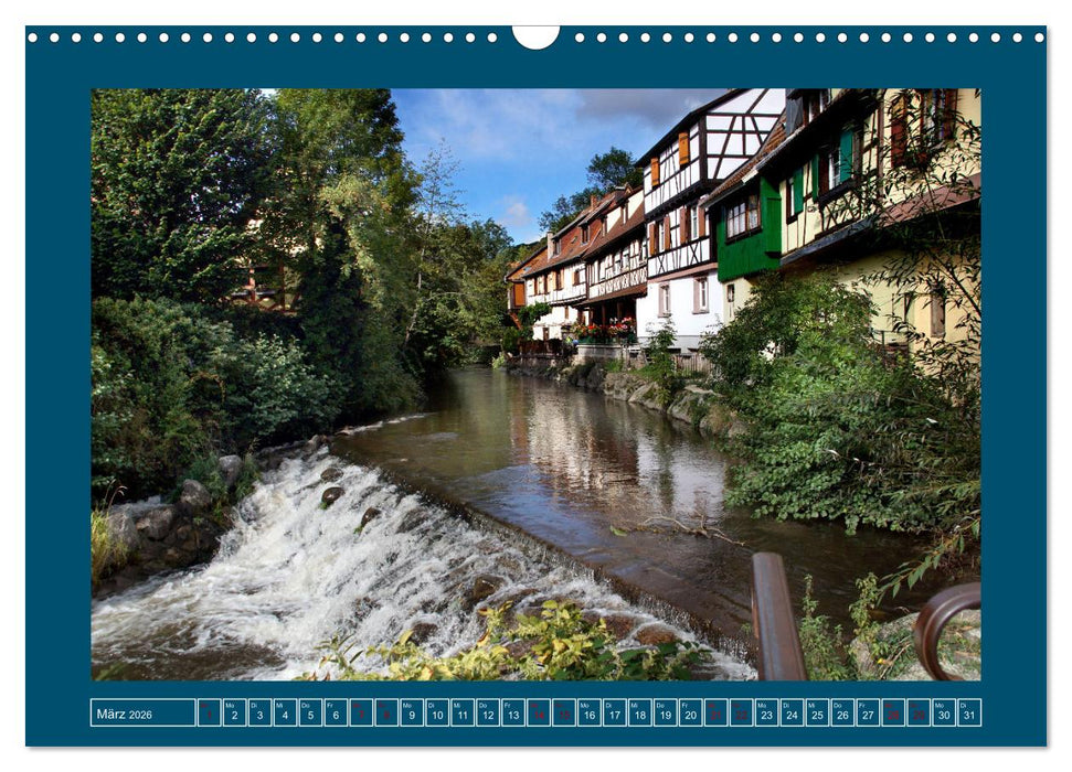 Faszinierendes Elsass (CALVENDO Wandkalender 2026)