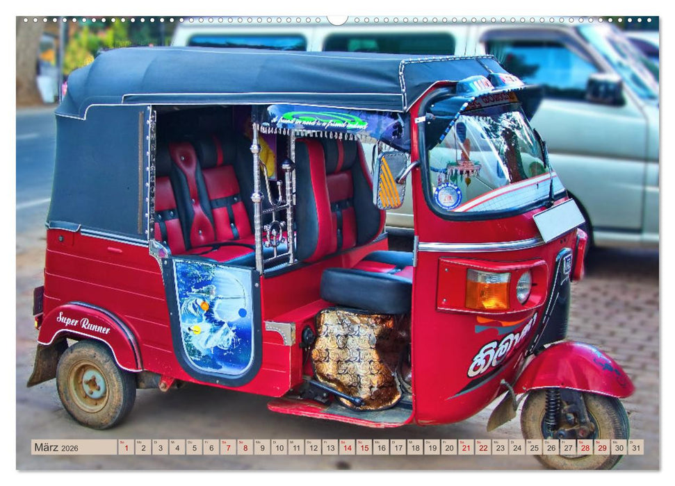 Sri Lanka, Schönheit im Indischen Ozean (CALVENDO Wandkalender 2026)