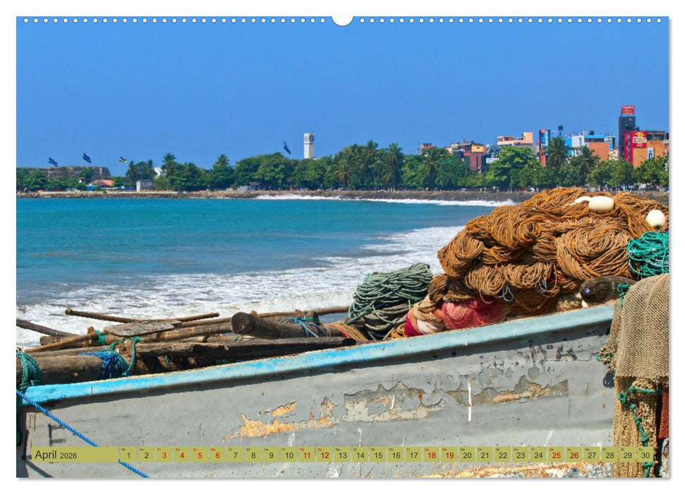 Sri Lanka, Schönheit im Indischen Ozean (CALVENDO Wandkalender 2026)