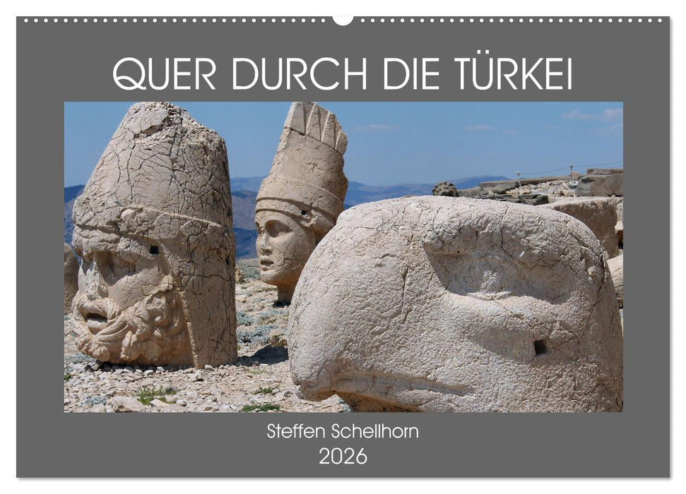 QUER DURCH DIE TÜRKEI (CALVENDO Wandkalender 2026)