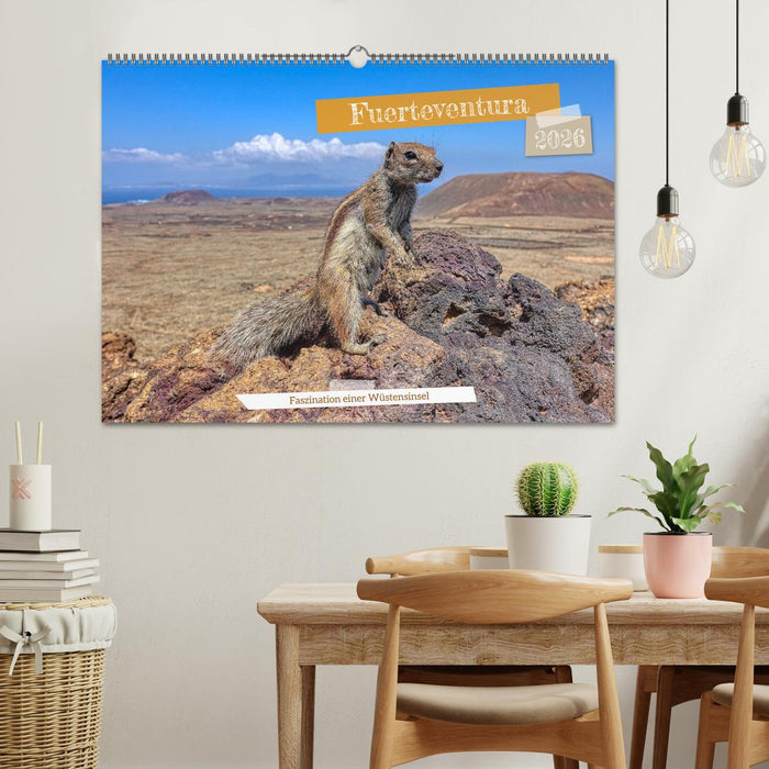 Fuerteventura - Faszination einer Wüsteninsel (CALVENDO Wandkalender 2026)
