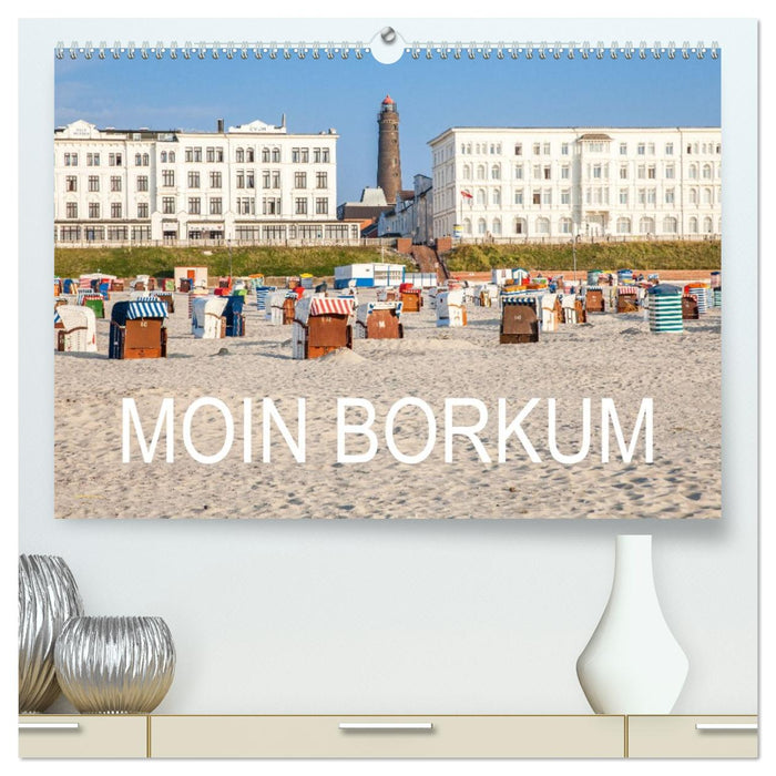 Moin Borkum (CALVENDO Premium Wandkalender 2026)