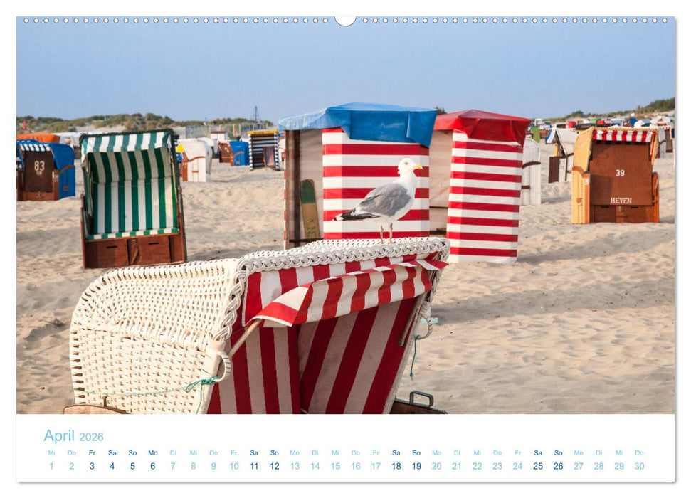 Moin Borkum (CALVENDO Premium Wandkalender 2026)