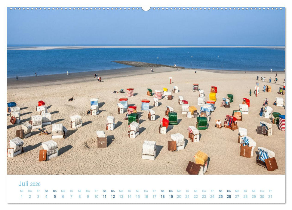Moin Borkum (CALVENDO Premium Wandkalender 2026)
