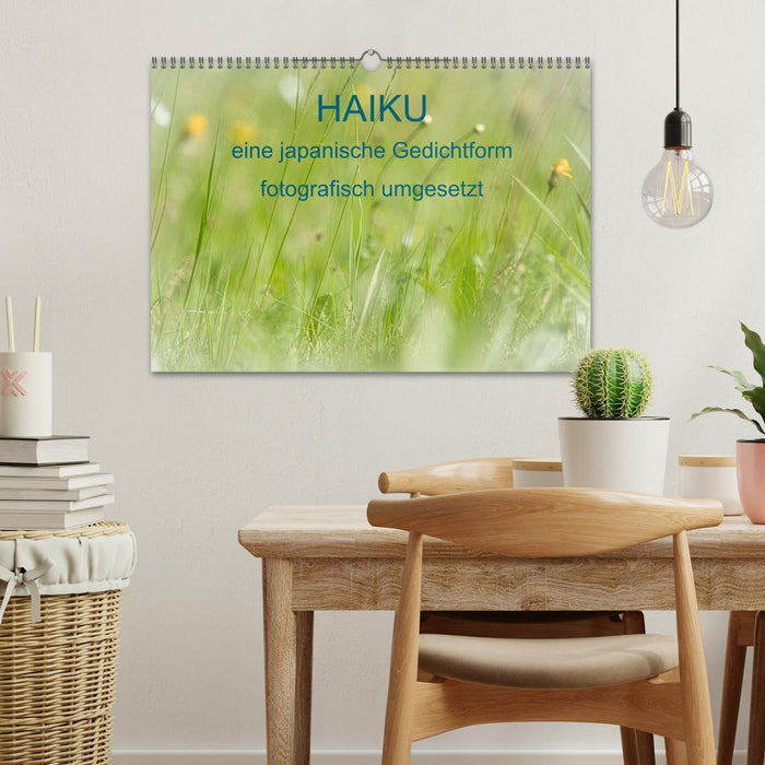 HAIKU, eine fotografische Interpretation (CALVENDO Wandkalender 2026)