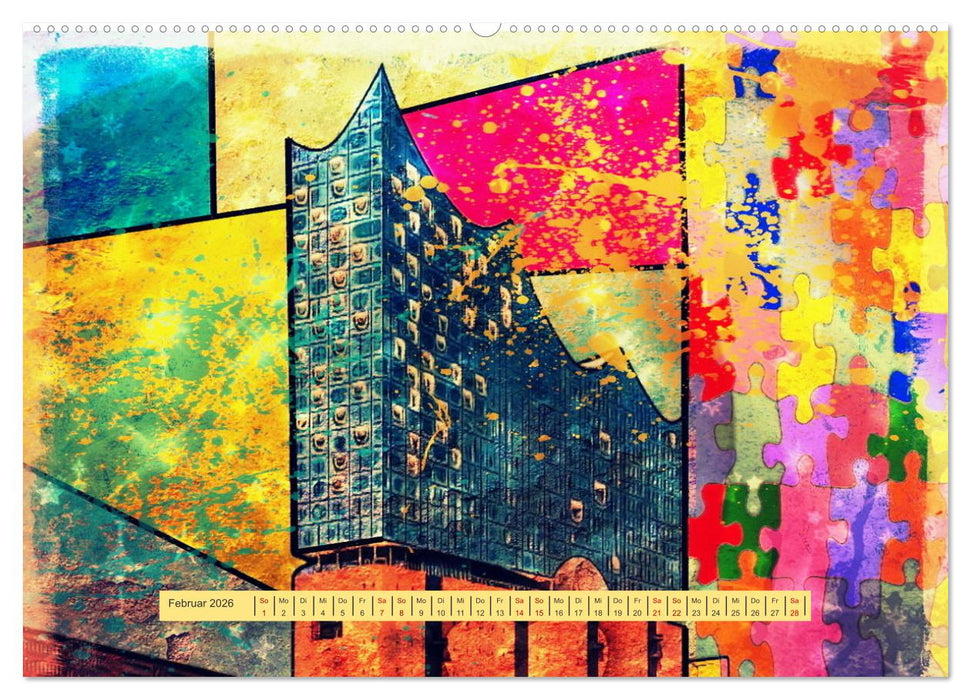 In Hamburg sagt man ... (CALVENDO Wandkalender 2026)