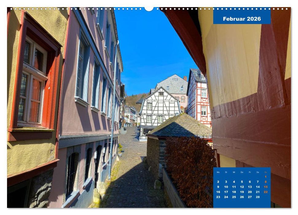 Erlebe mit mir Monschau (CALVENDO Wandkalender 2026)