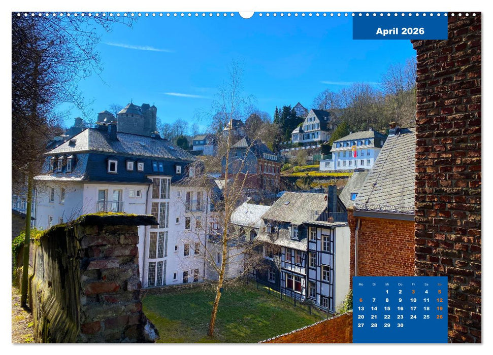 Erlebe mit mir Monschau (CALVENDO Wandkalender 2026)