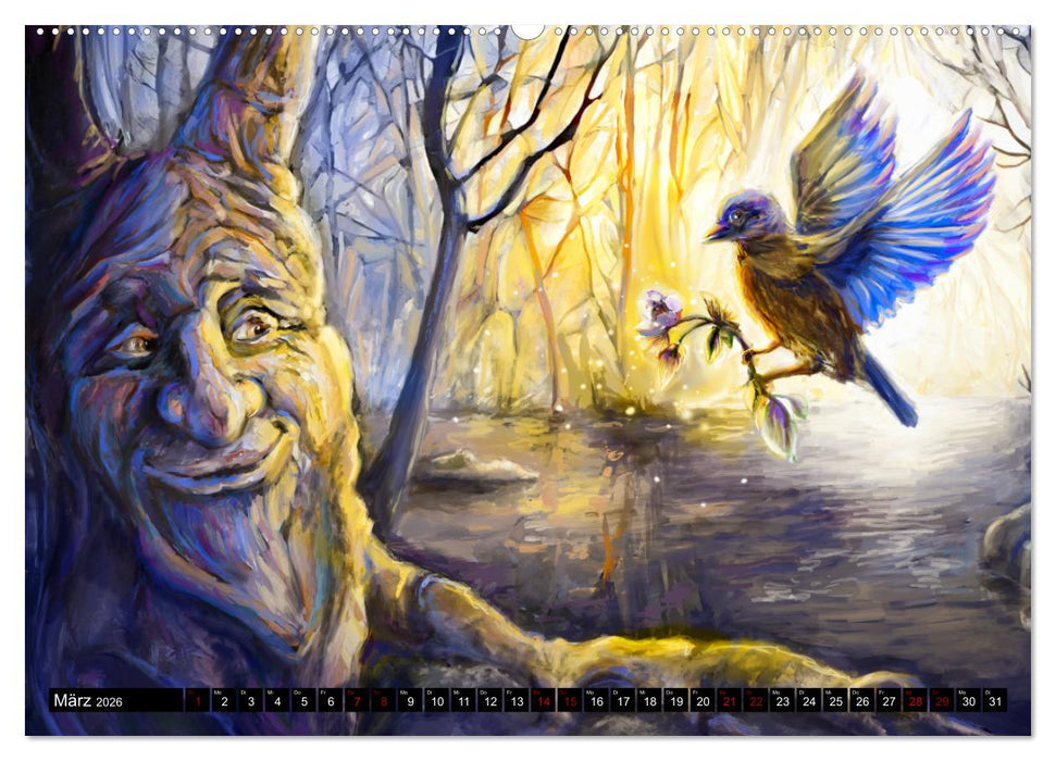 Tierfreunde (CALVENDO Premium Wandkalender 2026)