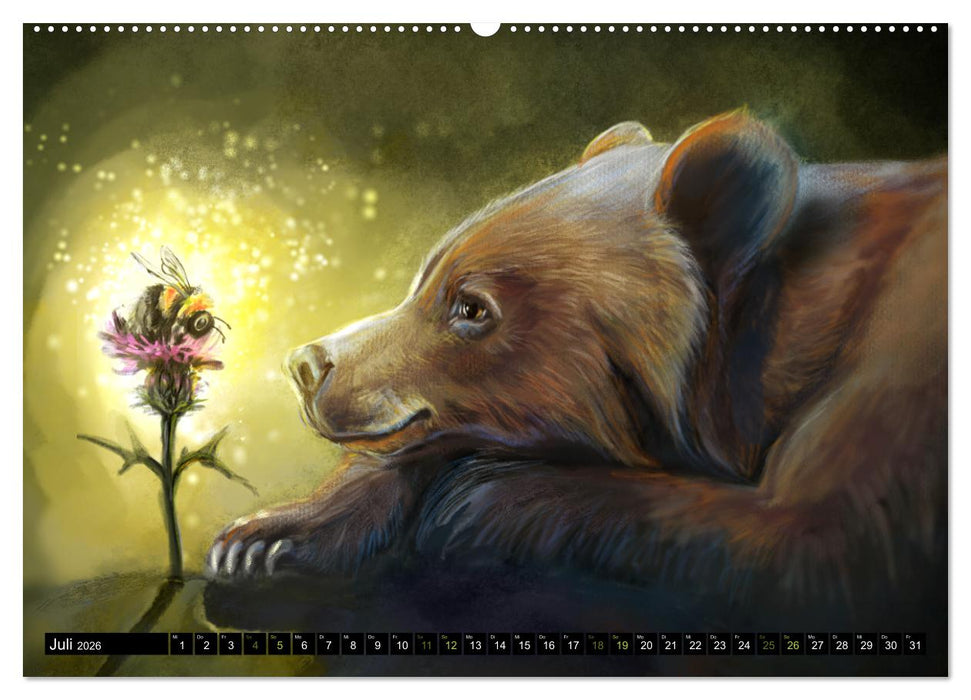 Tierfreunde (CALVENDO Premium Wandkalender 2026)