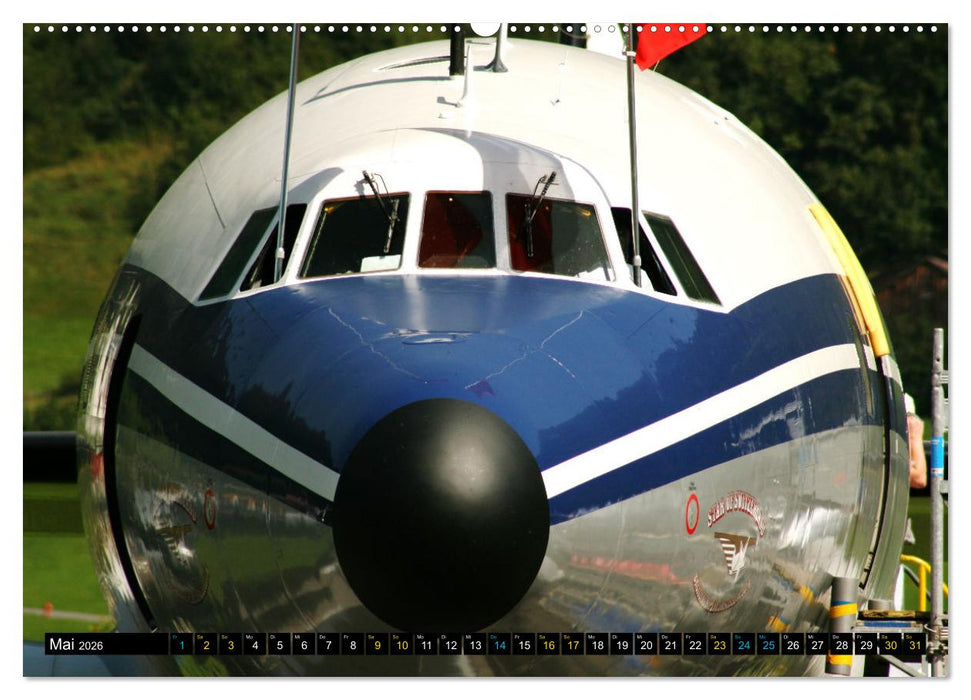 Lockheed Super Constellation HB-RSC (CALVENDO Wandkalender 2026)