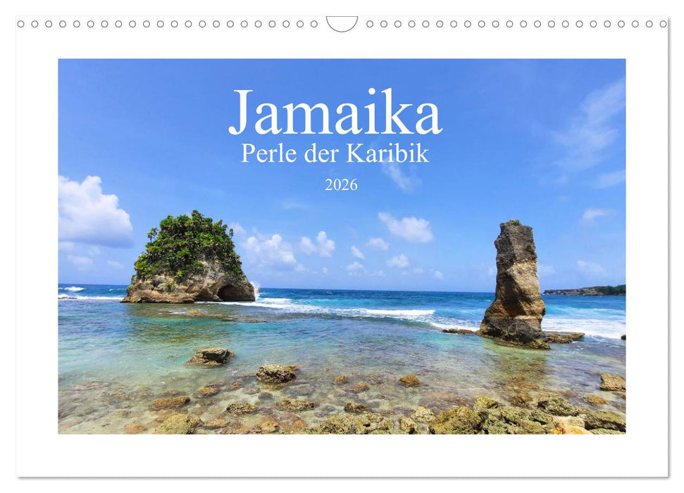 Jamaika - Perle der Karibik 2026 (CALVENDO Wandkalender 2026)
