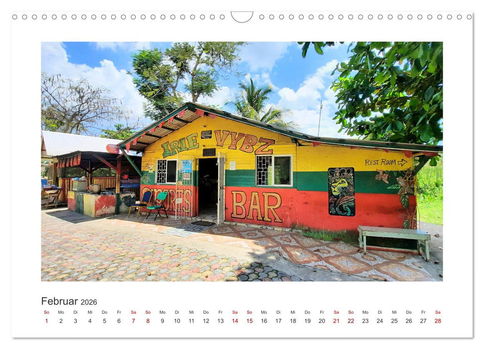 Jamaika - Perle der Karibik 2026 (CALVENDO Wandkalender 2026)