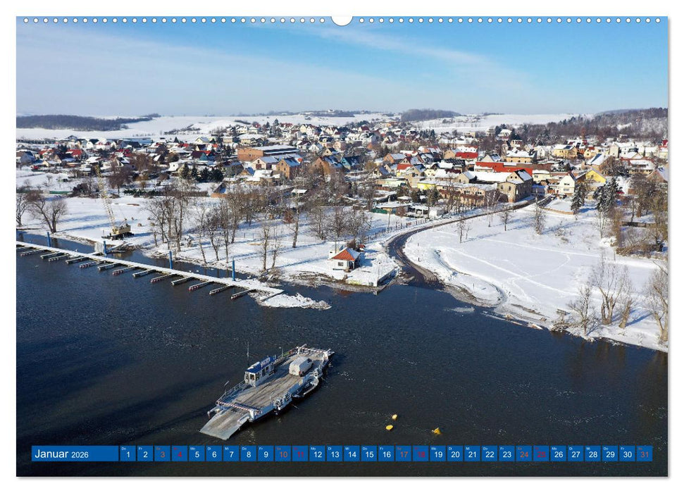 SAALEKREIS GEDROHNT (CALVENDO Wandkalender 2026)