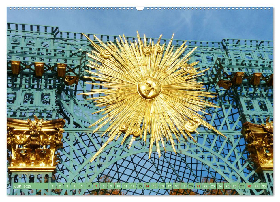 Rund um Schloss Sanssouci (CALVENDO Wandkalender 2026)