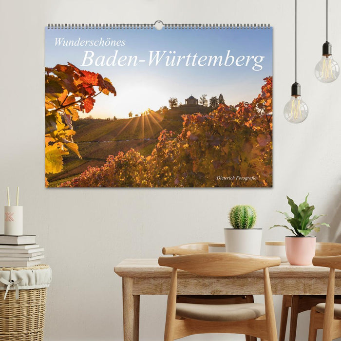 Wunderschönes Baden-Württemberg (CALVENDO Wandkalender 2026)