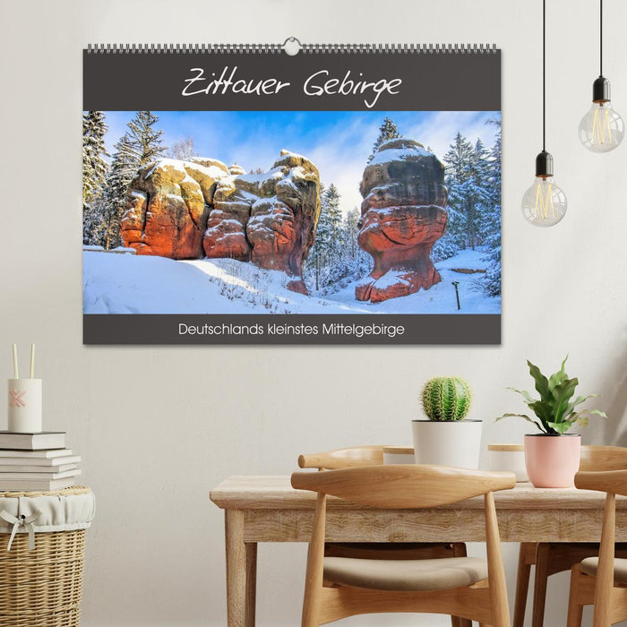 Zittauer Gebirge - Deutschlands kleinstes Mittelgebirge (CALVENDO Wandkalender 2026)