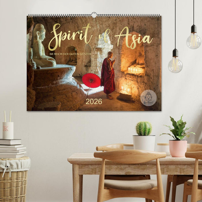 Spirit of Asia - Im Reich der guten Geister (CALVENDO Wandkalender 2026)