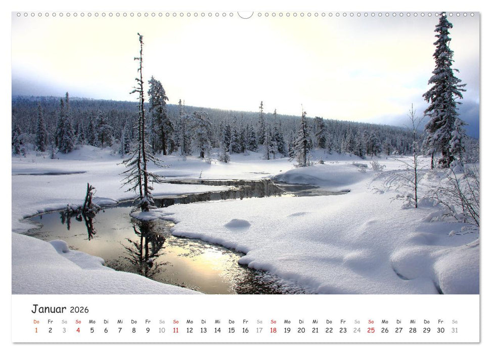 Schwedische Sehnsuchtsorte (CALVENDO Wandkalender 2026)