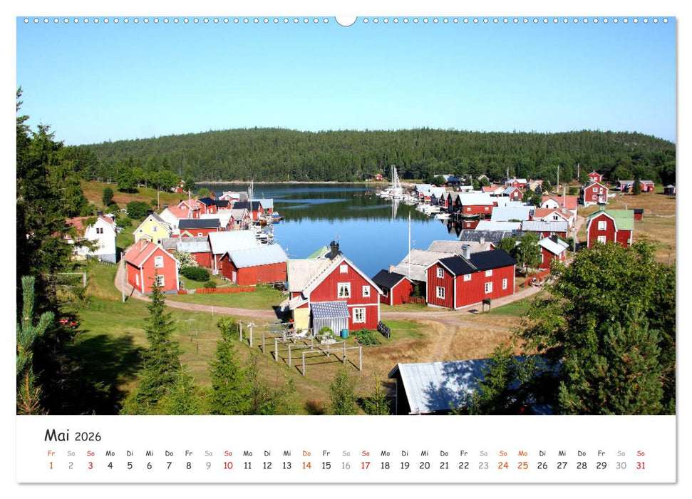 Schwedische Sehnsuchtsorte (CALVENDO Wandkalender 2026)