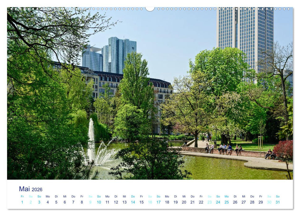 Fabelhaftes Frankfurt am Main (CALVENDO Wandkalender 2026)