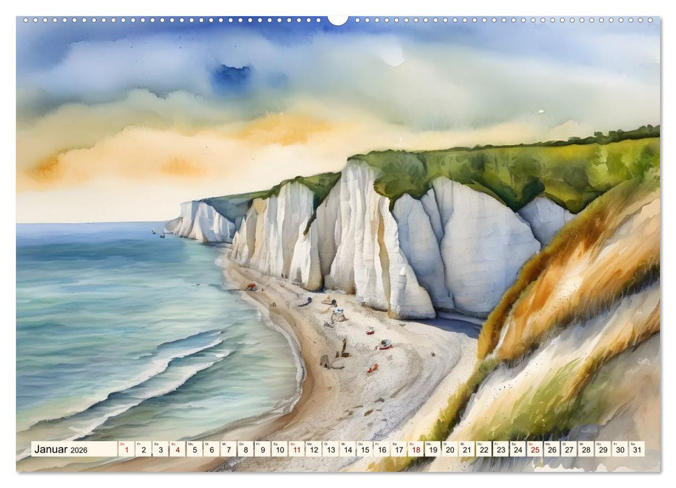 Inselparadiese rund um den Globus (CALVENDO Wandkalender 2026)