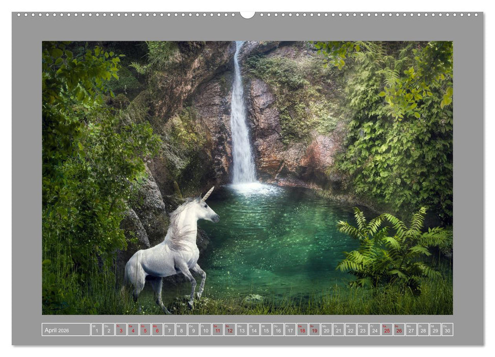 Zeit der Einhörner (CALVENDO Wandkalender 2026)
