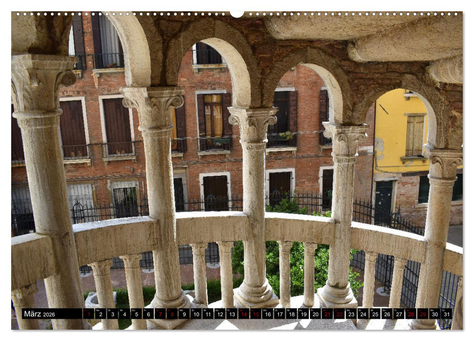 Venedig Impressionen (CALVENDO Wandkalender 2026)