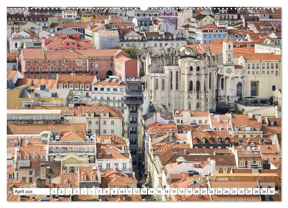 Das atemberaubende Lissabon (CALVENDO Wandkalender 2026)